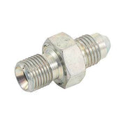 1/8 BSP til -3JIC (3/8 UNF) (han-han) adapter. Stål
