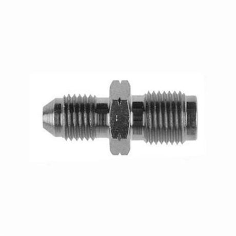 '-3JIC (3/8 UNF) til M12x1.0 adapter. Stål