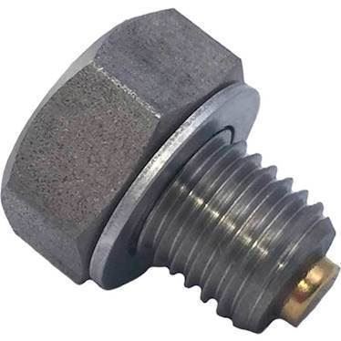 Gold plug magnetisk bundprop 10mm x 1,25 gevind