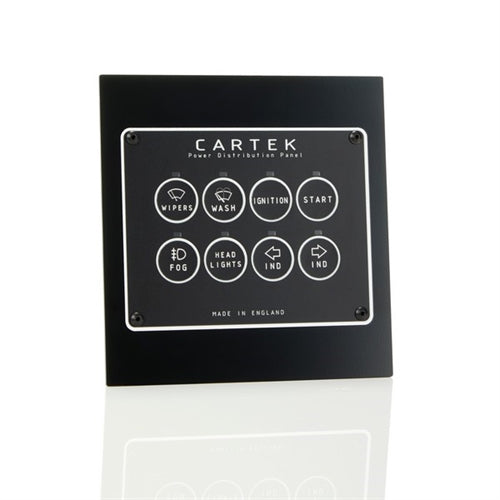 Cartek power box med 8 kanaler. Retro look