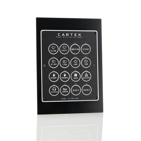 Cartek power box med 16 kanaler. Retro look