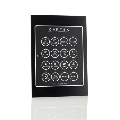Cartek power box med 16 kanaler. Retro look