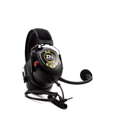 Zeronoise headset til Android telefon med 3,5mm han stik. Med PTT knap