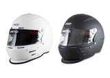 Zamp hjelm model RZ-63F. Hvid eller mat sort. Str. XS-XXL. FIA 8859-2024 godkendt.
