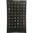 Cartek labels til power box. Retro look