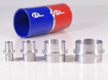 SfS aluminium slangesamler. Diameter 48 mm.
