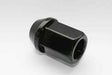 Hjulmøtrik åben 12mm 1.5 Sort spec. 7075 aluminium