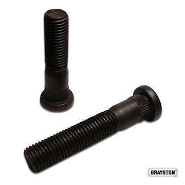 Stud 12mm 1.5 63mm lang. 13,1mm spline diameter