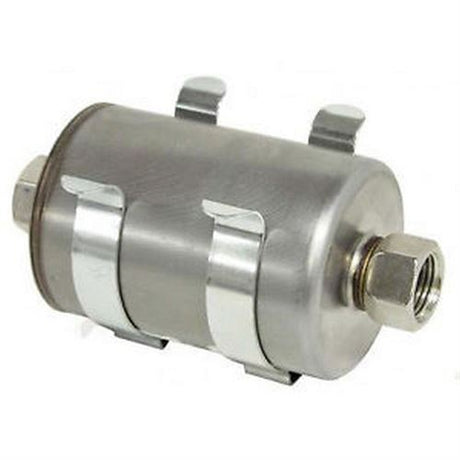 Sytec Motorsport benzinfilter 14x1.5 in/ud med monteringsclips