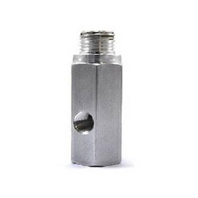 T-stykke udtag til olietryk M16 X 1.5 han/hun gevind med 1/8 NPTF udtag