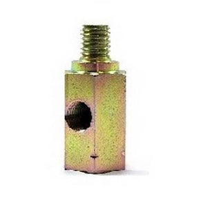 T-stykke udtag til olietryk M10 X 1.5 han/hun gevind med 1/8 NPTF udtag