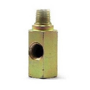 T-stykke udtag til olietryk M10 X 1 han/hun gevind med 1/8 NPTF udtag