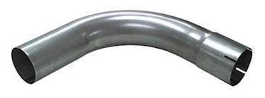 Simons rørbøjning 76mm 90gr (rustfrit stål)