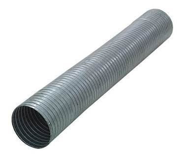 Simons fleksibelt rør 76mm længde 500mm