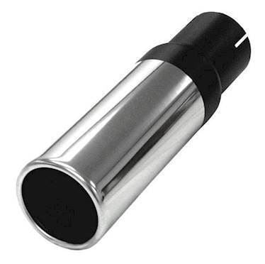 Simons afgangsrør 'RONDO 63' rundt 80mm (rustfrit stål)