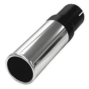 Simons afgangsrør 'RONDO 63' rundt 80mm (rustfrit stål)