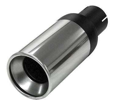 Simons afgangsrør 'RONDA XL 63' rundt 100mm (rustfrit stål)