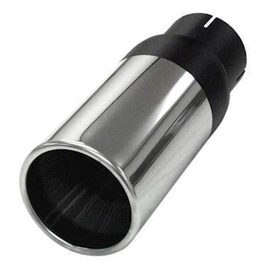 Simons afgangsrør 'RONDA 76' rundt 100mm (rustfrit stål)