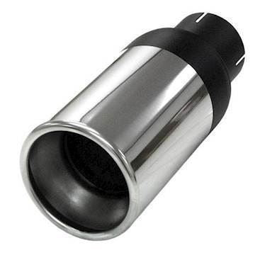 Simons afgangsrør 'RONDA XL 76' rundt 114mm (rustfrit stål)