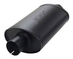 Simons lyddæmper 'SUPER 63' ovalt 115/185mm længde 320mm (uden muffer)
