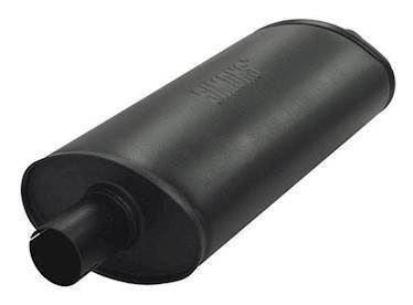 Simons lyddæmper 'BIG 51' ovalt 115/185mm længde 420mm (uden muffer)