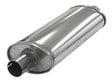 Simons lyddæmper 'MEDIUM 51' ovalt 100/165mm længde 420mm (uden muffer) (rustfrit stål)