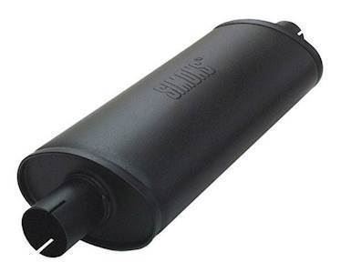 Simons lyddæmper 'MEDIUM 51' ovalt 100/165mm længde 420mm (uden muffer)