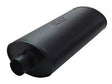 Simons lyddæmper 'HEAVY 63' ovalt 140/220mm længde 500mm (uden muffer)