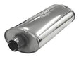 Simons lyddæmper 'HEAVY 63' ovalt 140/220mm længde 500mm (uden muffer) (rustfrit stål)