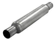 Simons lyddæmper 'MICRO 51' rundt 80mm længde 420mm (uden muffer) (rustfrit stål)