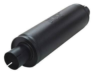 Simons lyddæmper 'SLIM 63' rundt 125mm længde 420mm (uden muffer)
