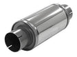 Simons lyddæmper 'TURBONETT 76' rundt 125mm længde 250mm (uden muffer) (rustfrit stål)