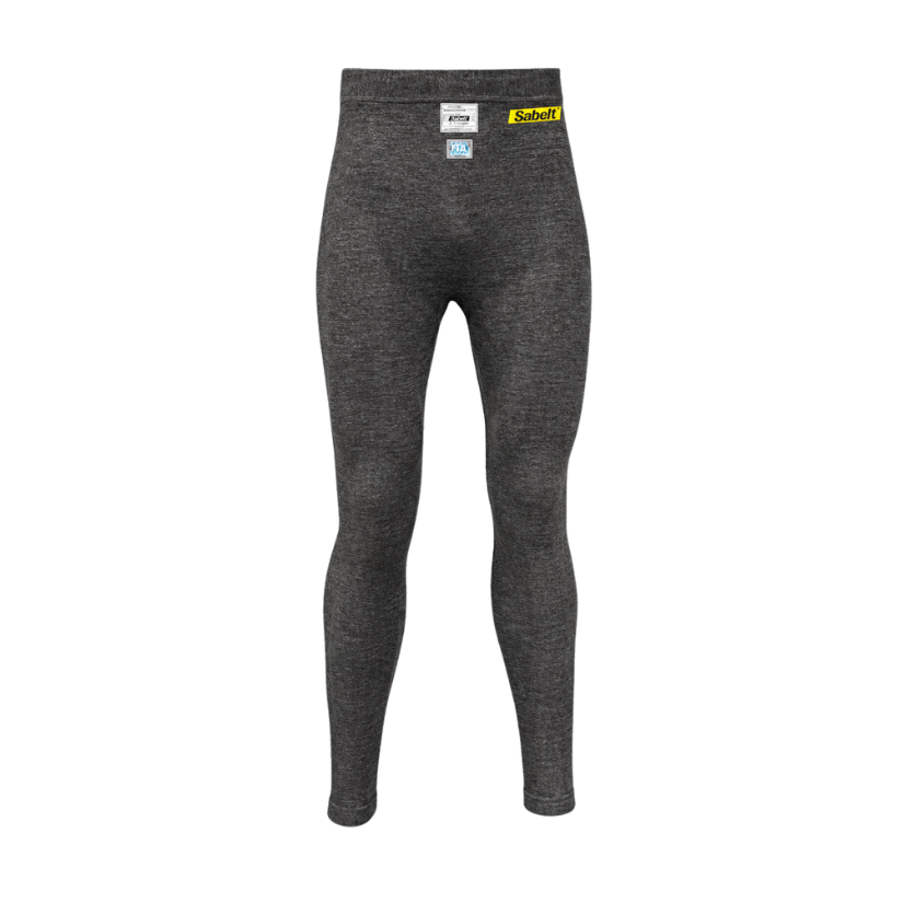 Sabelt lange underbukser UI-101 model Slim Fit. Grå. Str. XS-XXL. FIA-8856-2018-godkendt.