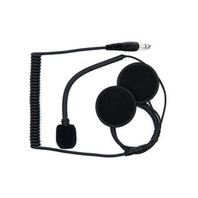 Zeronoise indbygnings headset model Valiant til åben hjelm med han 6,35mm Jack stik