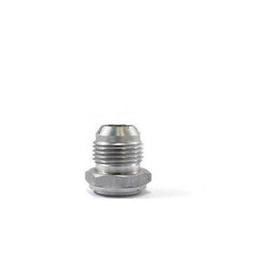 Svejsemuffe til fitting. -10JIC (han). Aluminium. Anvendes til påsvejsning på tanke og beholdere.