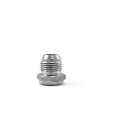Svejsemuffe til fitting. -10JIC (han). Aluminium. Anvendes til påsvejsning på tanke og beholdere.
