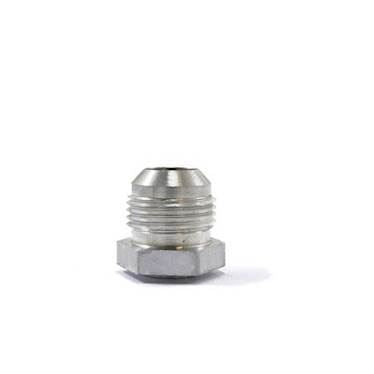 Svejsemuffe til fitting. -12JIC (han). Aluminium. Anvendes til påsvejsning på tanke og beholdere.
