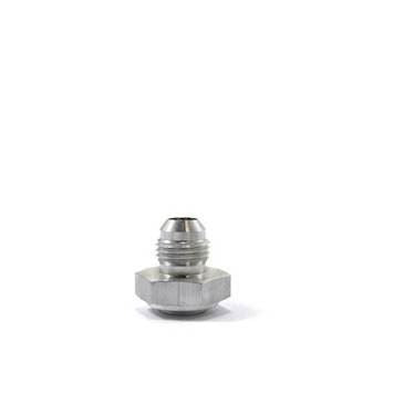 Svejsemuffe til fitting. -6JIC (han). Aluminium. Anvendes til påsvejsning på tanke og beholdere.