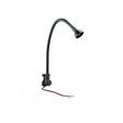 Zeronoise kortlampe med 40cm fleksibel arm og kontakt med 2 lysstyrker