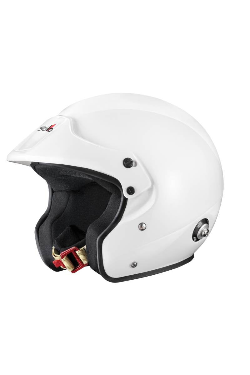 Stilo hjelm model Sport Jet. Hvid. Str. 54-61. FIA 8859-2015 godkendt.