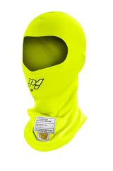 P1 balaclava model Air. One-size. Åbent ansigt. Neongul eller fuchsia. FIA-8856-2018-godkendt