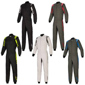 Alpinestars køredragt model GP Race V3. 5 farve muligheder. Str. 44-66. FIA-8856-2018-godkendt.