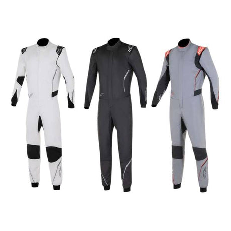 Alpinestars køredragt model Hypertech V3. Str. 44-60. 3 farve muligheder. FIA-8856-2018-godkendt.