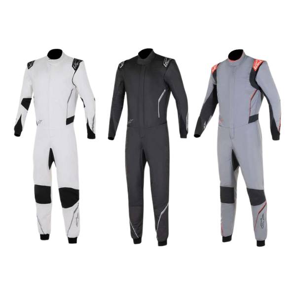 Alpinestars køredragt model Hypertech V3. Str. 44-60. 3 farve muligheder. FIA-8856-2018-godkendt.