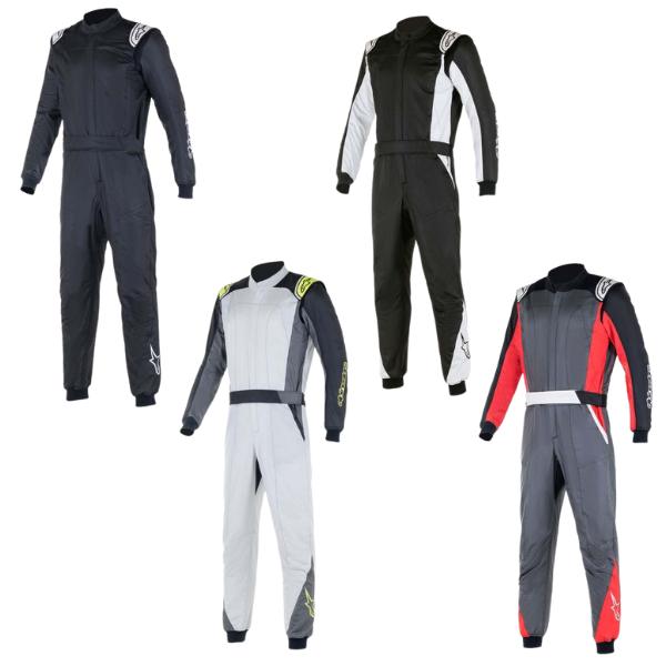 Alpinestars køredragt model Atom. Str. 50-54. 4 farve muligheder. FIA-8856-2018-godkendt.
