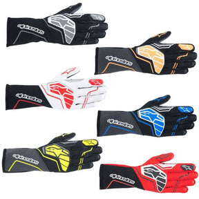 Alpinestars handsker model Tech-1 ZX V4. Str. S-XXL (7,5-10). 6 farve muligheder. FIA-8856-2018-godkendt