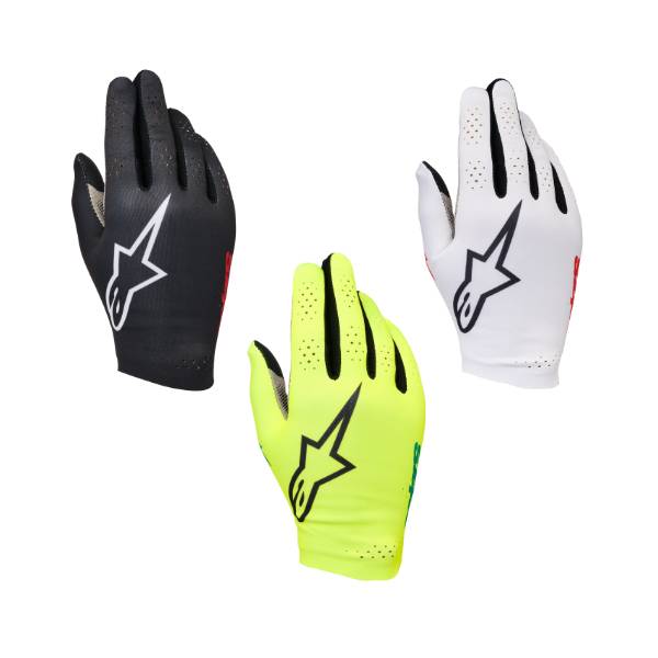 Alpinestars SIM/gaming handsker model Graphic 1. Sort, hvid eller neongul. Str. XS-XXL (7,5-10)