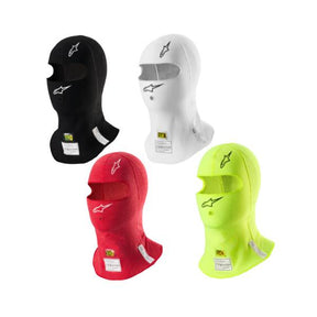 Alpinestars balaclava model ZX Evo V3. 4 farve muligheder. Onesize. FIA-8856-2018-godkendt