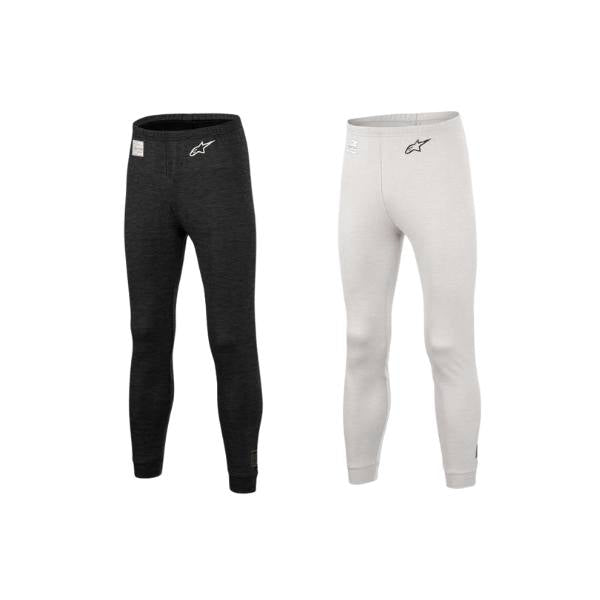 Alpinestars lange underbukser model Race V3. Sort eller hvid. Str. XS-XXL. FIA-8856-2018-godkendt