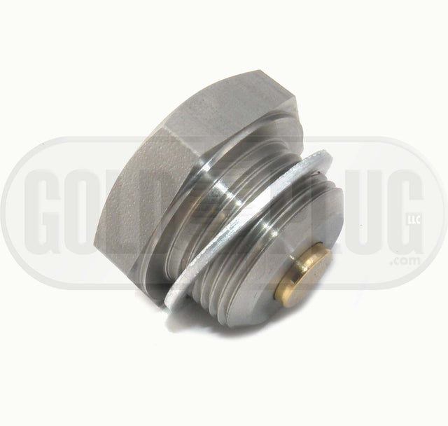 Gold plug magnetisk bundprop 24mm x 1,5 gevind